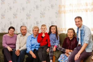 Russische Familie