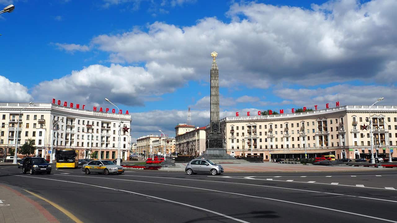 Minsk Victory square