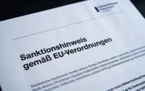 Sanktionshinweis